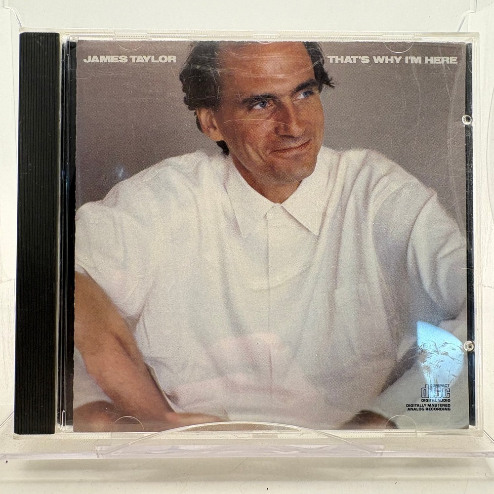 James Taylor That's Why I'm Here CD 1985 Columbia CK 40052 Soft Rock Folk Pop